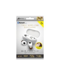 air-J BT-AP4 WH white Earphone Headphone Japanese version