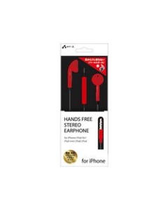 air-J HA-ES41 RD red Earphone Headphone Japanese version