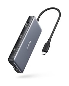 ANKER PowerExpand 8-in-1 USB-C PD 10Gbps data hub A83830A2 gray USB Hub Japanese version