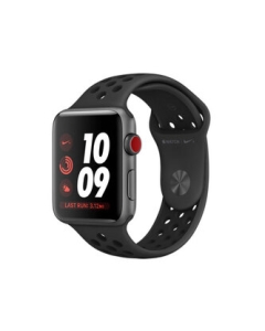 Apple Apple Watch Nike+ Series 3 GPS+Cellular model 42mm MQMG2J/A Bright Crimson/Black Nike Sport Loop Smart Watch Japanese version