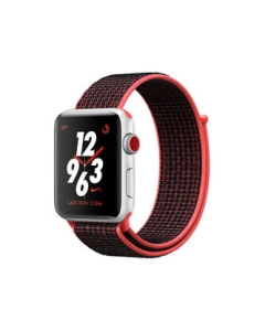 Apple Apple Watch Nike+ Series 3 GPS+Cellular model 42mm MQMH2J/A Black/Pure Platinum Nike Sport Loop Smart Watch Japanese version