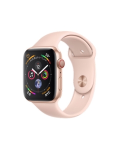 Apple Apple Watch Series 4 GPS + Cellular Model 40mm MTVJ2J/A Stainless Steel Case/White Sport Band Smart Watch Japanese version