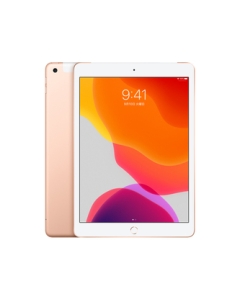 Apple iPad 10.2 inch 7th gen Wi-Fi + Cellular 128GB Fall 2019 model au Gold Tablet Japanese version