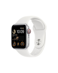 Apple Watch SE 2nd GPS+Cellular Model 40mm MNPP3J/A Silver/White Sport Band Smart Watch Japanese version