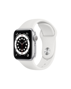 Apple Watch Series 6 GPS Model 40mm MG283J/A White Sport Band Smart Watch Japanese version