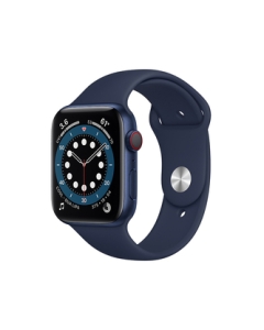 Apple Watch Series 6 GPS+Cellular Model 44mm M09A3J/A Deep Navy Sport Band Smart Watch Japanese version