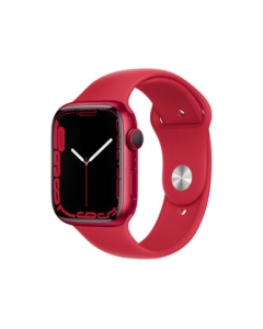 Apple Watch Series 7 GPS Model 45mm MKN93J/A Product RED Sports Band Smart Watch Japanese version