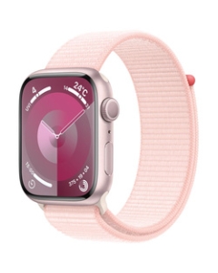 Apple Watch Series 9 GPS Model 45mm MR9J3J/A Pink/Light Pink Sport Loop Smart Watch Japanese version