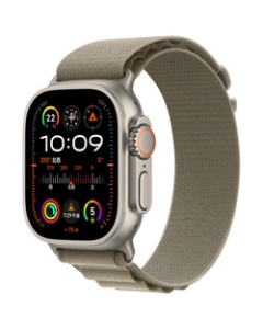 Apple Watch Ultra 2 GPS+Cellular Model 49mm MREX3J/A Olive Alpine Loop S Smart Watch Japanese version