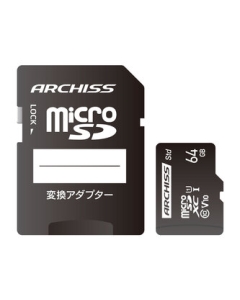 ARCHISS AS-064GMS-SU1 64GB SD Card Japanese version