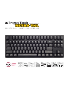 ARCHISS ProgresTouch RETRO TKL AS-KBPD87/CBK blue axis black Keyboard Japanese version