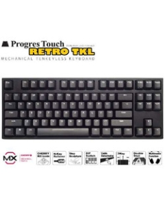 ARCHISS ProgresTouch RETRO TKL AS-KPD87/TBK Brown Axis Black Keyboard Japanese version