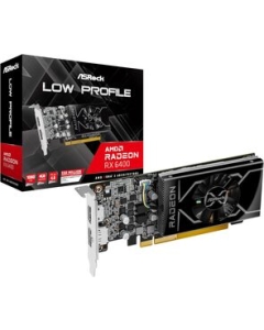 ASRock Radeon RX 6400 Low Profile 4GB PCIExp 4GB Graphic Card Japanese version