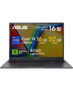 ASUS Vivobook 16X K3605VV K3605VV-N1028W indie black Notebook Japanese version