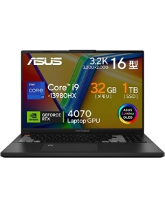 ASUS Vivobook Pro 16X OLED K6604JI K6604JI-MX099W 0 degrees black Notebook Japanese version