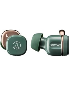 audio-technica ATH-SQ1TW2 GR Forest green Earphone Headphone Japanese version