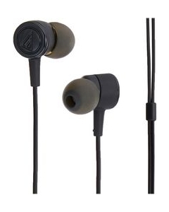 audio-technica dip ATH-CKL220 BK black Earphone Headphone Japanese version