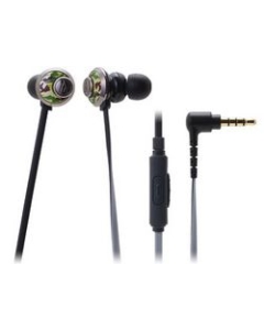 audio-technica GLAMORCY ATH-CKF77iS CM camouflage Earphone Headphone Japanese version