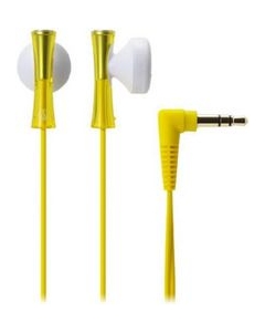 audio-technica JUICY ATH-J100 YL yellow Earphone Headphone Japanese version