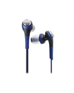 audio-technica SOLID BASS ATH-CKS550i BL blue Earphone Headphone Japanese version