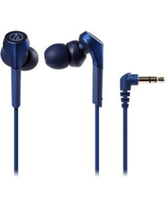 audio-technica SOLID BASS ATH-CKS550X BL blue Earphone Headphone Japanese version