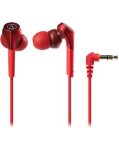 audio-technica SOLID BASS ATH-CKS550X RD red Earphone Headphone Japanese version