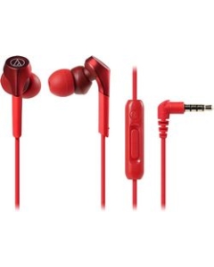 audio-technica SOLID BASS ATH-CKS550XiS RD red Earphone Headphone Japanese version