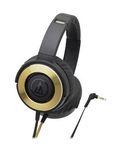 audio-technica SOLID BASS ATH-WS550 BGD black gold Earphone Headphone Japanese version