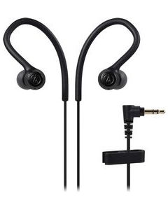 audio-technica SONICSPORT ATH-SPORT10 BK black Earphone Headphone Japanese version