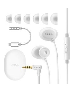 AZLA ASE-500 ASMR Lightning AZL-ASE500-ASMR-LT-SLV Silver Earphone Headphone Japanese version