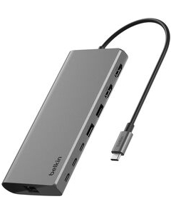 BELKIN INC015BTSGY-CZ Gray USB Hub Japanese version