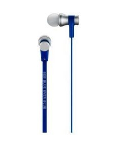 BLUE EVER BLUE Model 1001 SILVER/BLUE Earphone Headphone Japanese version