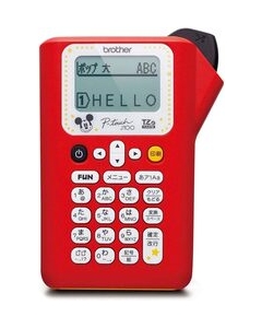 Brother P touch PT-J100MCR Mickey red Label Writer Japanese Version