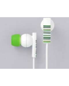 BUFFALO BSEP14GR green Earphone Headphone Japanese version