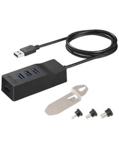 Buffalo BSH4A110U3VBK Black USB Hub Japanese version