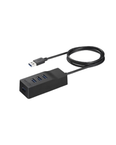 Buffalo BSH4U110U3BK Black USB Hub Japanese version