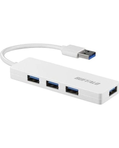 Buffalo BSH4U120U3WH white USB Hub Japanese version