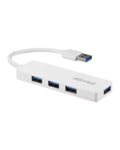 Buffalo BSH4U128U3WH White USB Hub Japanese version