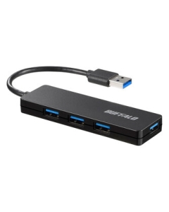 Buffalo BSH4U3010UBKJ Black USB Hub Japanese version