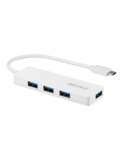 Buffalo BSH4U3015CWHJ white USB Hub Japanese version