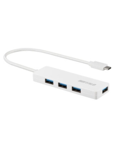 Buffalo BSH4U3030CWHJ White USB Hub Japanese version