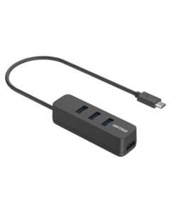 Buffalo BSH4U320C1BK black USB Hub Japanese version