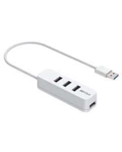 Buffalo BSH4U320U3WH white USB Hub Japanese version