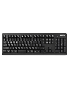 Buffalo BSKBB118BK black Keyboard Japanese version