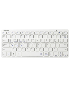 Buffalo BSKBB318WH White Keyboard Japanese version