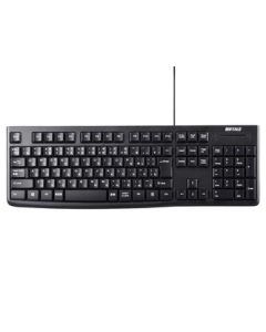 Buffalo BSKBC100BKZ black Keyboard Japanese version