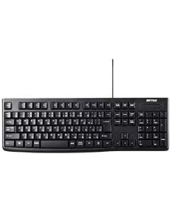 Buffalo BSKBU100BKZ black Keyboard Japanese version