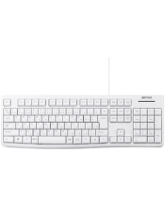 Buffalo BSKBU100WH White Keyboard Japanese version