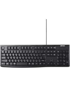 Buffalo BSKBU105BK black Keyboard Japanese version