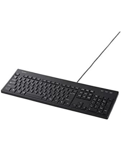 Buffalo BSKBU520BK Black Keyboard Japanese version